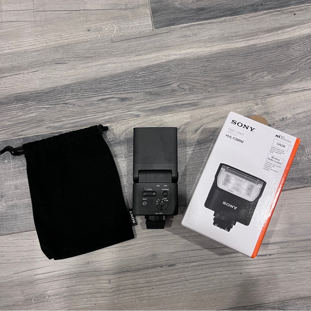 SOLD Sony External Flash with Wireless Remote Control, Black (HVL-F28RM)